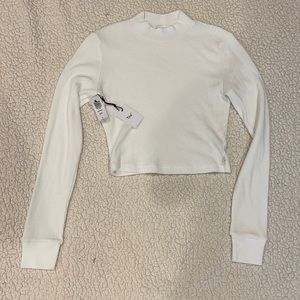 Aritzia white long sleeve